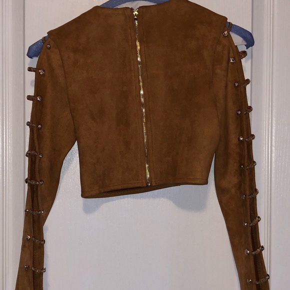 Oh Polly Suede 2 piece - Picture 7 of 8